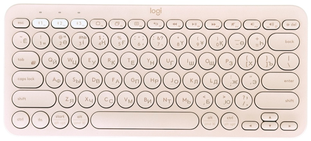 Клавиатура Logitech K380 розовый