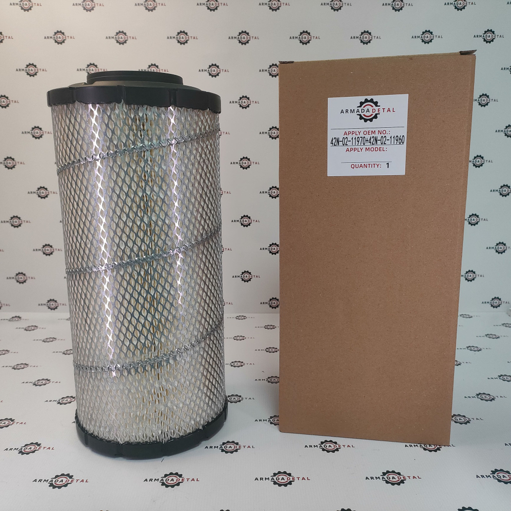 Фильтр воздушный | 42N-02-11970, 42N-02-11960, 32/915702, 848101145, ST40131AB | ARM