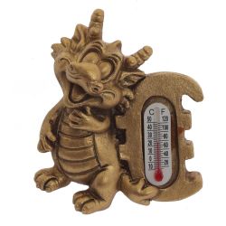 GAEM Магнит с термометром "Дракон", L7 W2 H5 см, 4в.