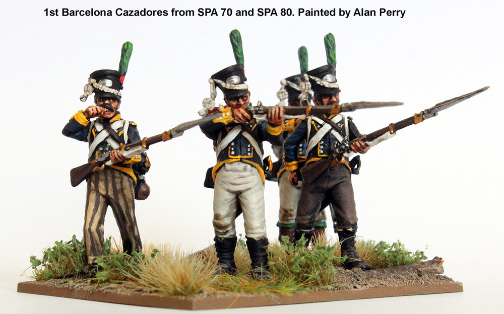 SPA80 Spanish Napoleonic Infantry (2) Firing Line 1808-11