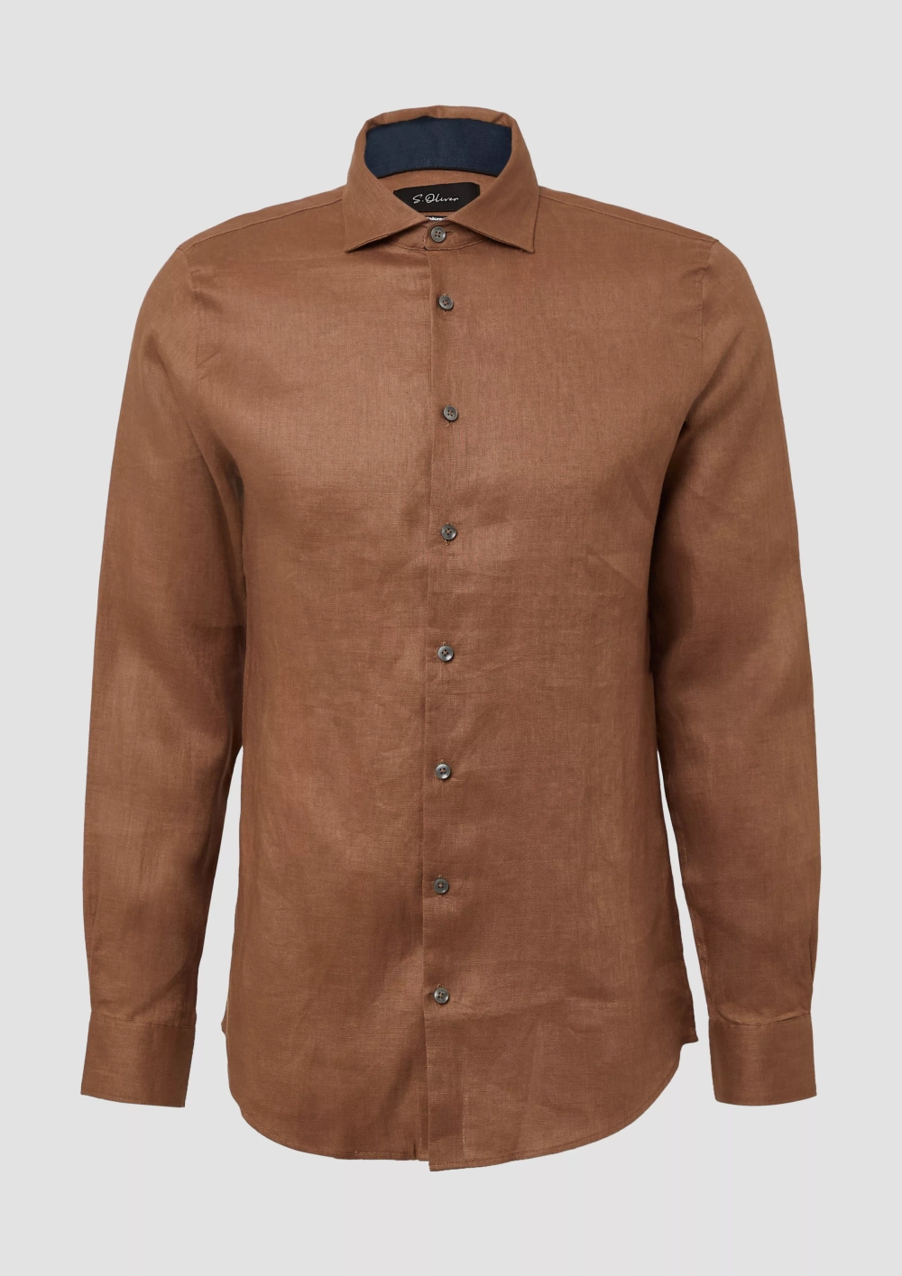 Классическая льняная рубашка s.Oliver Black Label