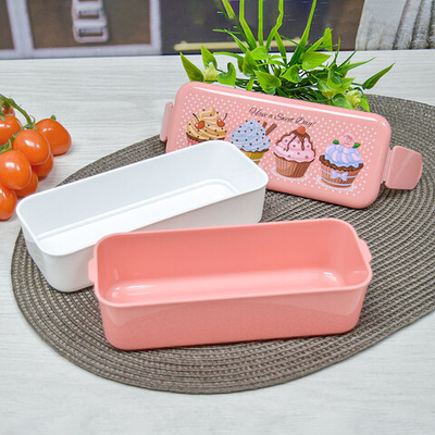 Контейнер для обеда 2 по 0,5л "Капкейки"