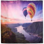 Штора для ванной полиэстер 180*180"Селфи» Романтика