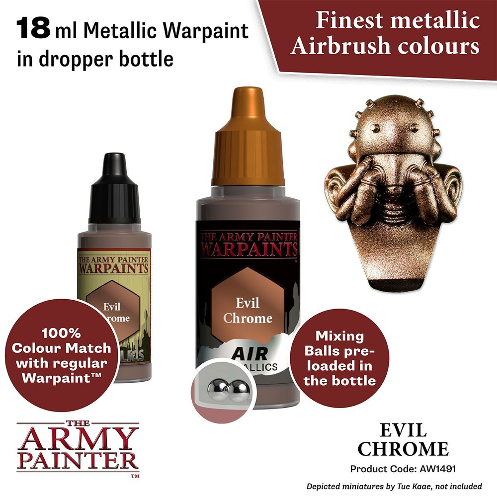 Warpaints Air Metallic: Evil Chrome