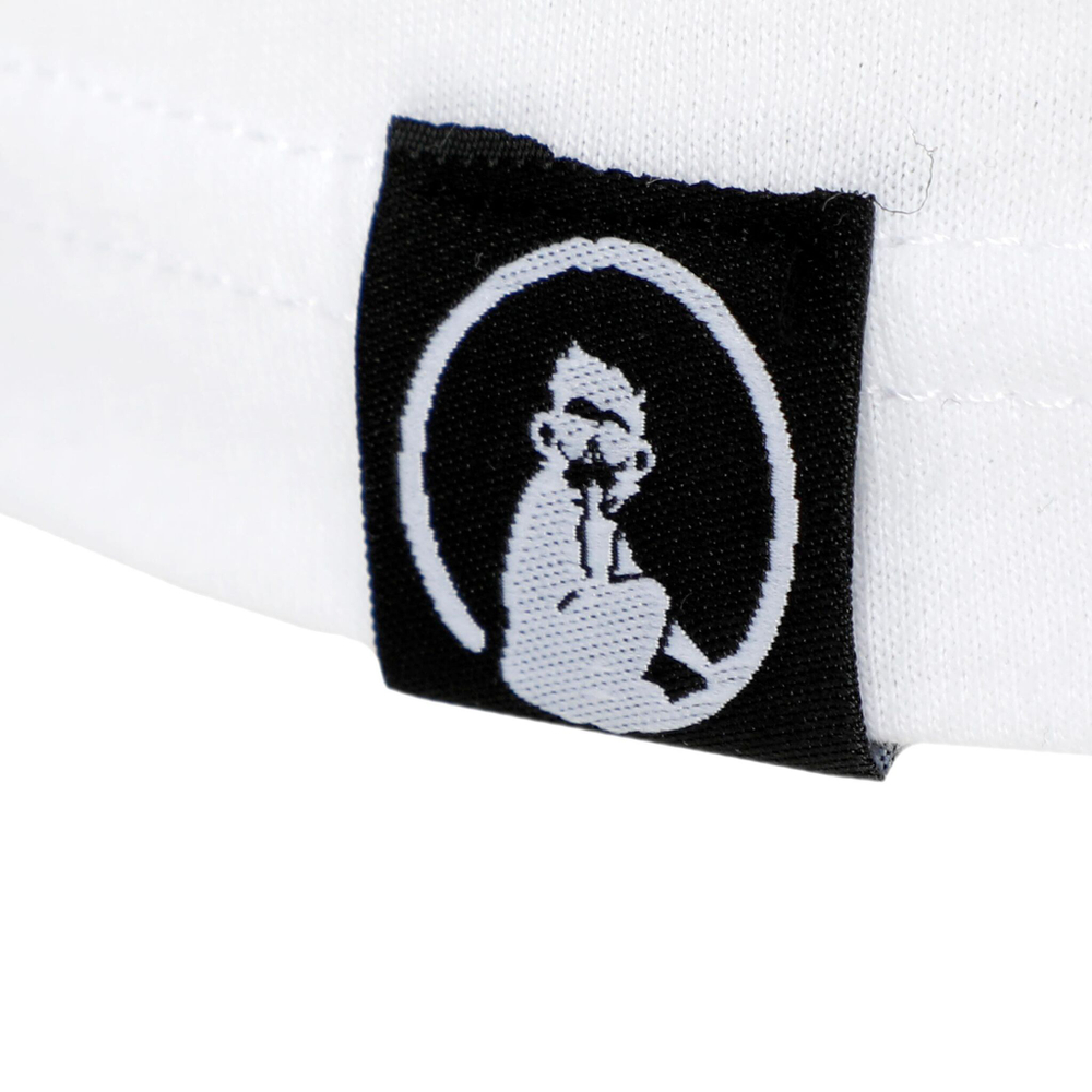 Мужское теннисное поло Quiet Please Advantage Logo T-Shirt Men - White, Black