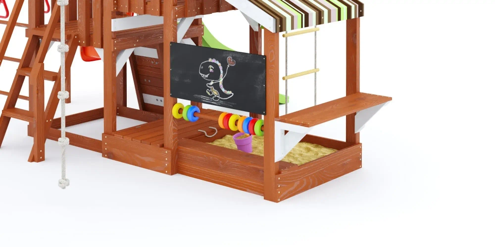 Детская площадка Савушка Тусун - 14 (салатовый)