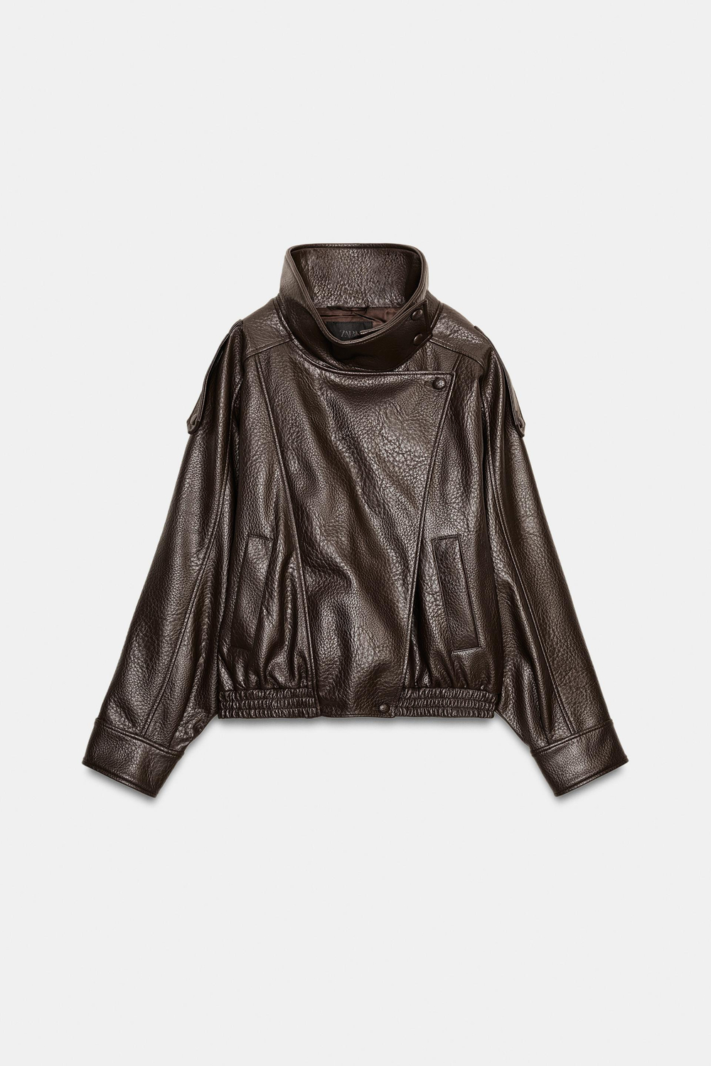 Искусственная кожа куртка - ZARA