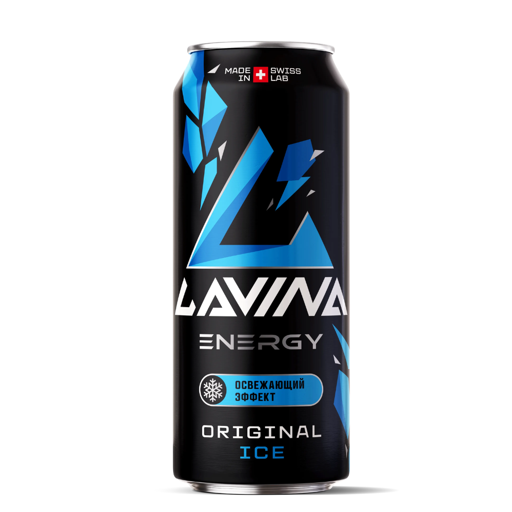 Энергетический напиток LAVINA  Original промо 0,45 л ж\б