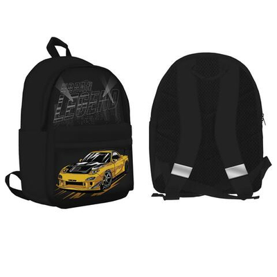 Рюкзак городской 40х27х12см "Крутая тачка" (Академия Групп)