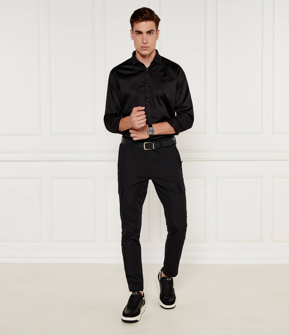 Кроссовки ENGLISH Armani Exchange - черный(XUX220 XV858)