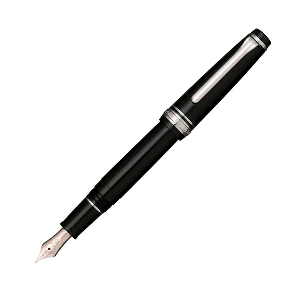 Ручка перьевая Sailor PG Slim Black RT 14K MF (11-1222-320)