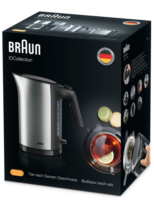 Чайник Braun ID Breakfast Collection WK5110 BK