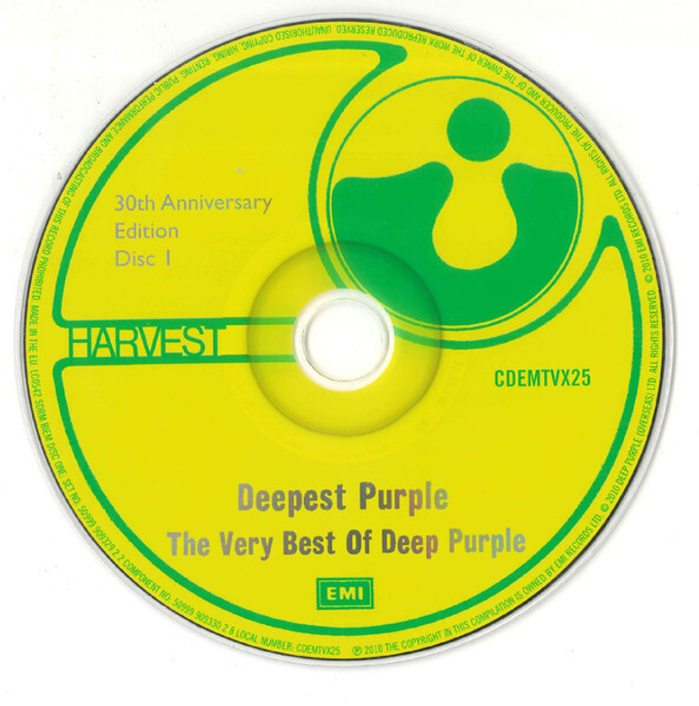 Deep Purple / Deepest Purple - The Very Best Of (30th Anniversary Edition)(CD+DVD)