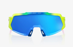 Спортивные очки 100% KORBIN X Satin Neon - Blue Mirror Lens