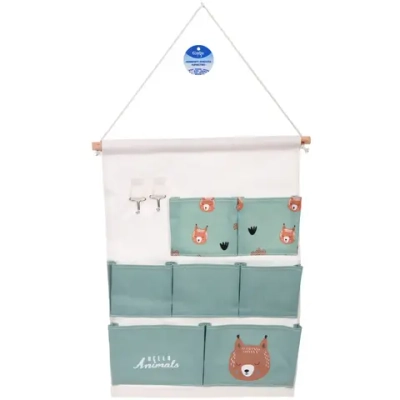 Карман настенный подвесной «ФРАТТИ БУМ», принт белочка, семь секций, 35*50см (лейбл Селфи)