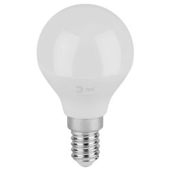 Лампочка светодиодная ЭРА GREEN LINE LED P45-15W-830-E14 GL E14 15 Вт шар теплый свет | Лампы cветодиодные Шар (G/P)