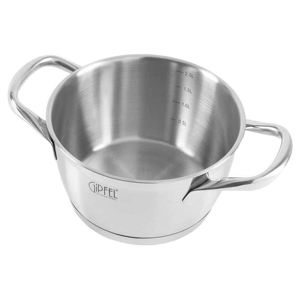 Кастрюля из нержавеющей стали Gipfel Era 1377 18 см/2 л