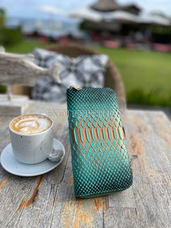 Кошелёк из кожи питона WA-150