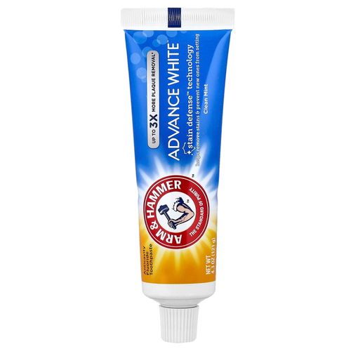 Arm & Hammer, Advance White, высокоэффективная отбеливающая зубная паста, чистый аромат мяты, 4,3 унции (121 г)