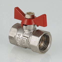 Кран шаровой VALTEC COMPACT рукоятка бабочка вн.-вн.