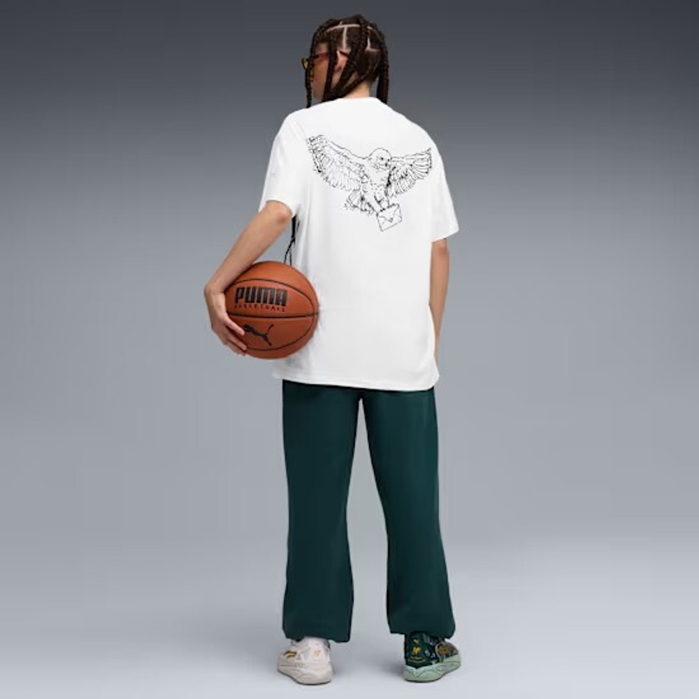 PUMA HOOPS X HARRY POTTER ФУТБОЛКА, БЕЛЫЙ