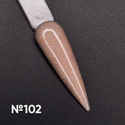 Опция Гель моделирующий камуфлирующий с блестками №102, 15мл