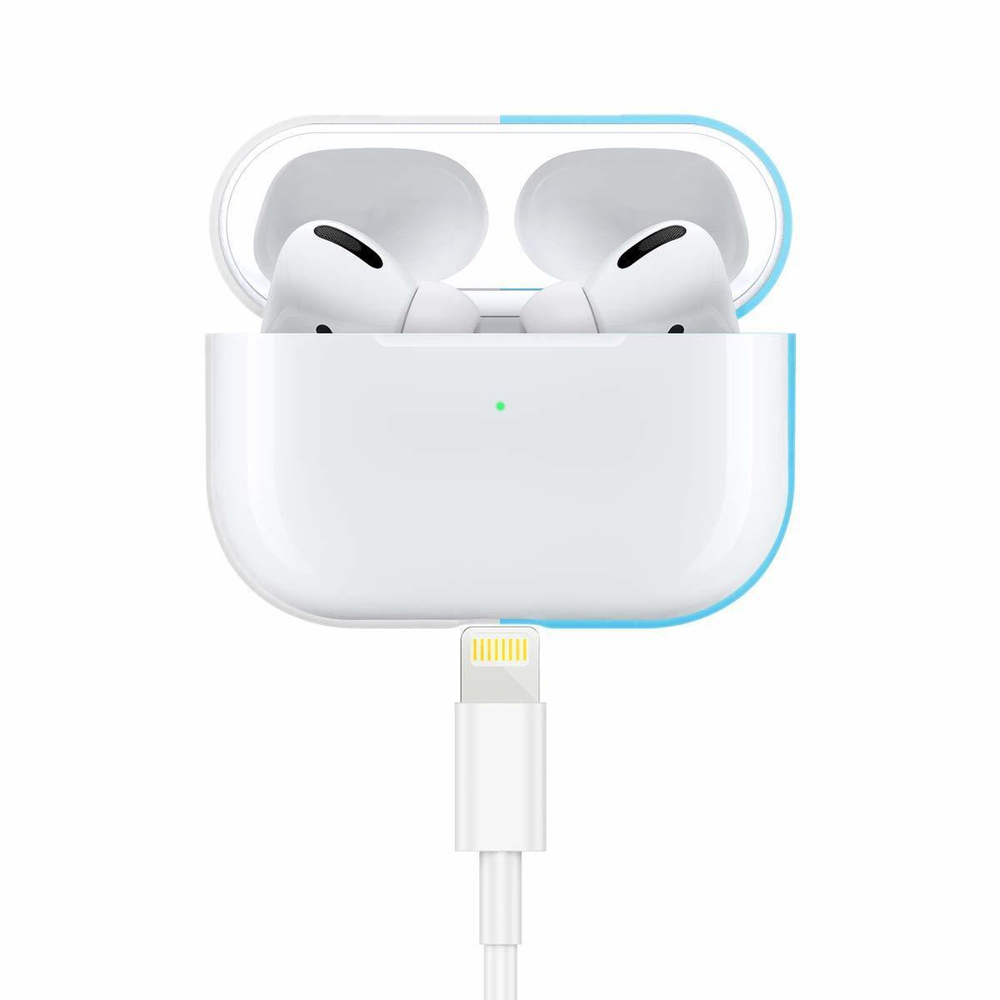 Чехол КАРТОФАН для Apple AirPods Pro (арт. AIRPRO-SLIM-SILICON-NIGHTGLOW)