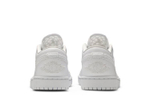 Кроссовки Jordan Air Jordan 1 Low All-White (Женская размерная сетка)
