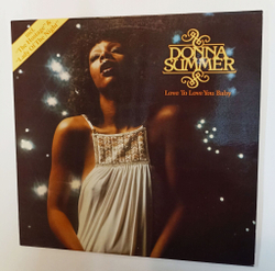 Винтажная виниловая пластинка LP Donna Summer Love To Love You Baby (Germany 1979)