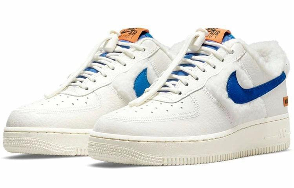 Кроссовки Nike Air Force 1 Sherpa Fleece (Женская размерная сетка)
