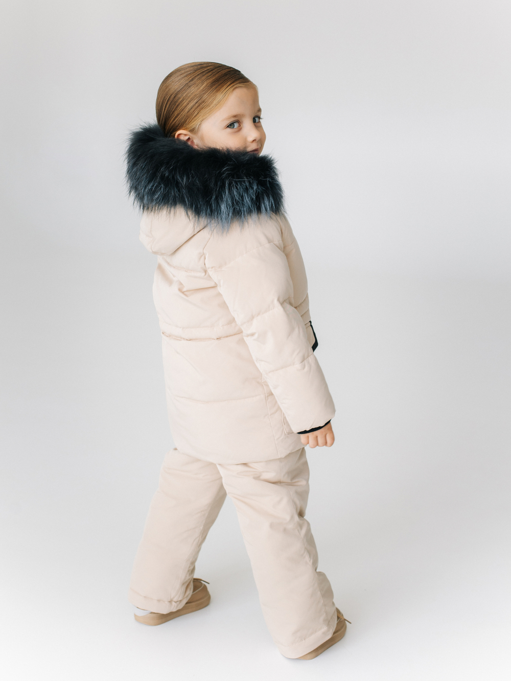 Костюм зимний, Бежевый
