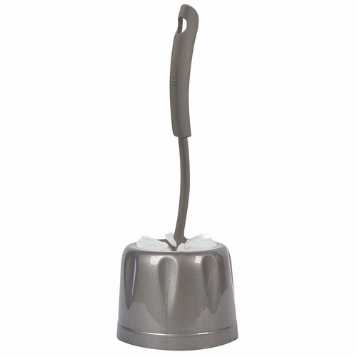 Туалетный набор Миди ерш+подставка антрацит Спин и Клиан 247346