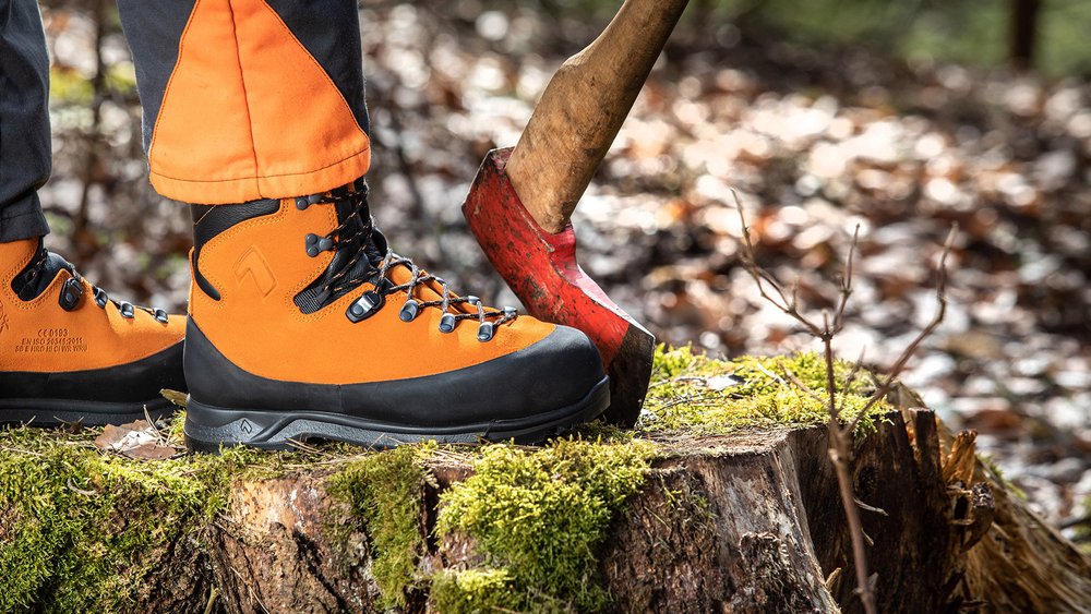Ботинки Haix  Protector Forest 2.1 GTX orange