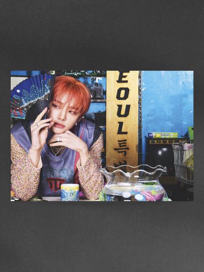 Постер A4 — Stray Kids Hyunjin (мелованный картон 300 г/м²)