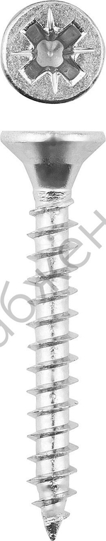 ЗУБР СУ-Б 90 х 6.0 мм, белый цинк, универсальный саморез, 3 шт (4-300376-60-090)