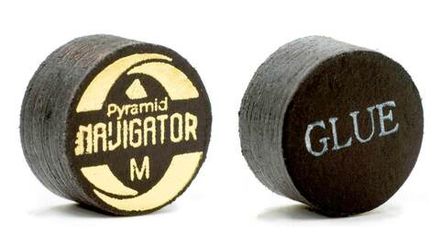 Наклейка для кия "Navigator Pyramid Black" (M) 13мм