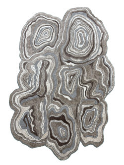 Ковер Safir 00856C Gray/Brown Прямоугольник (1.95 х 2.9)