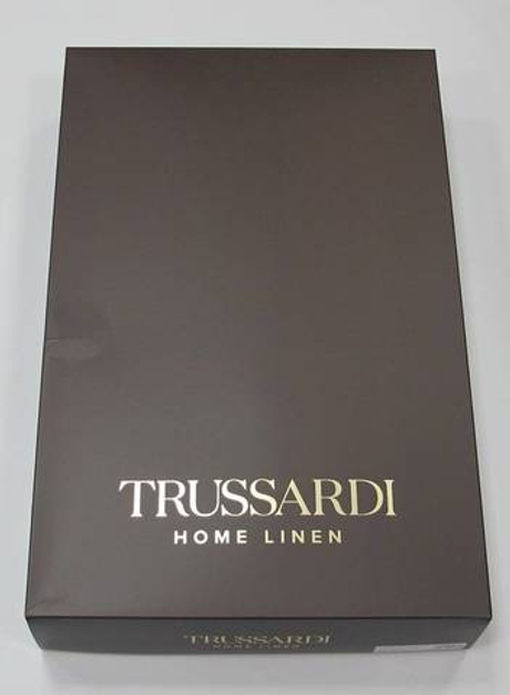 Халат велюровый Trussardi Overlogo Grey 004 серый