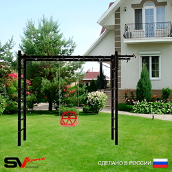 Уличная шведская стенка Sv Sport рукоход У537 (Турник/Со спинкой)