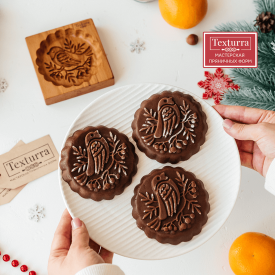 Пряничная форма Снегирь