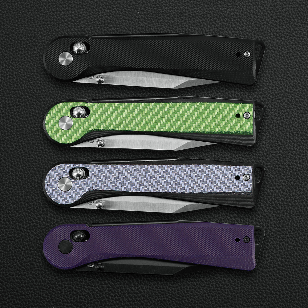 Нож Трек / Trek фиолетовый карбон