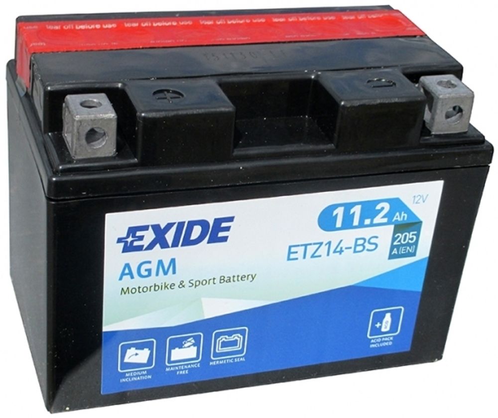 EXIDE ETZ14-BS аккумулятор