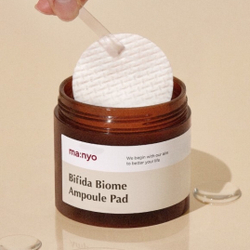Manyo Bifida Biome Ampoule Pad - Увлажняющие пэды с бифидокомплексом, 70шт