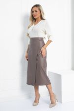 Юбка Модный ответ (какао) Ю12787-25М LT Collection