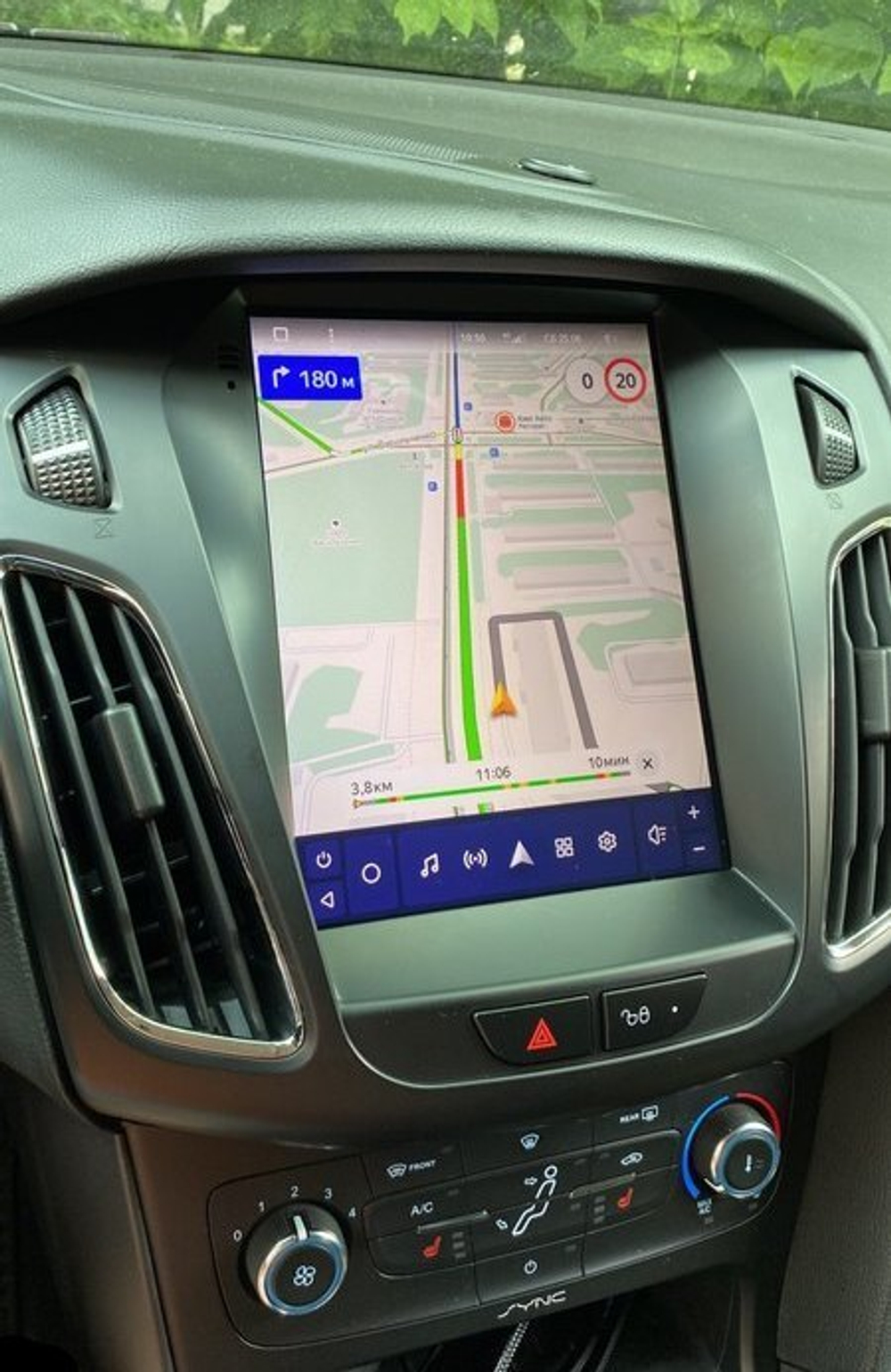 Магнитола для Ford Focus 3 2011-2019 - Teyes TPRO 2 экран 9.7" в стиле "Тесла" на Android 10, ТОП процессор, 4G SIM-слот