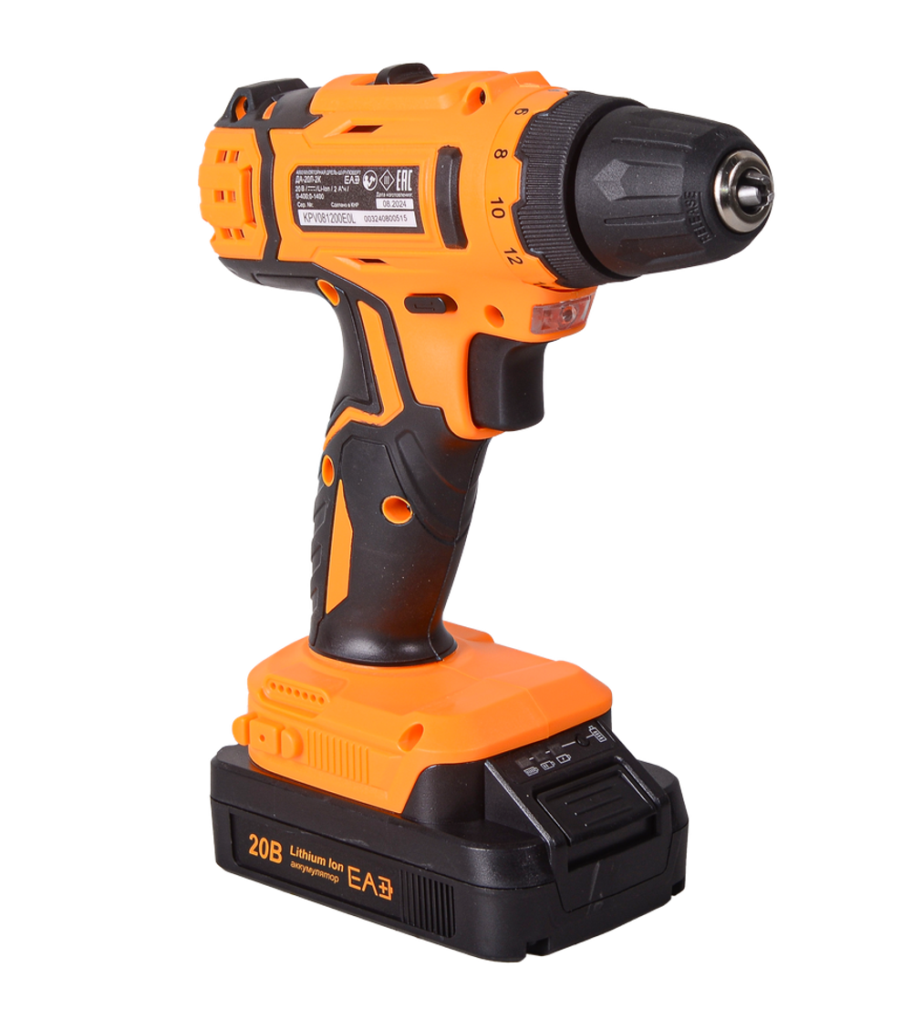 Дрель-шуруповерт Вихрь ДА-20Л-2К