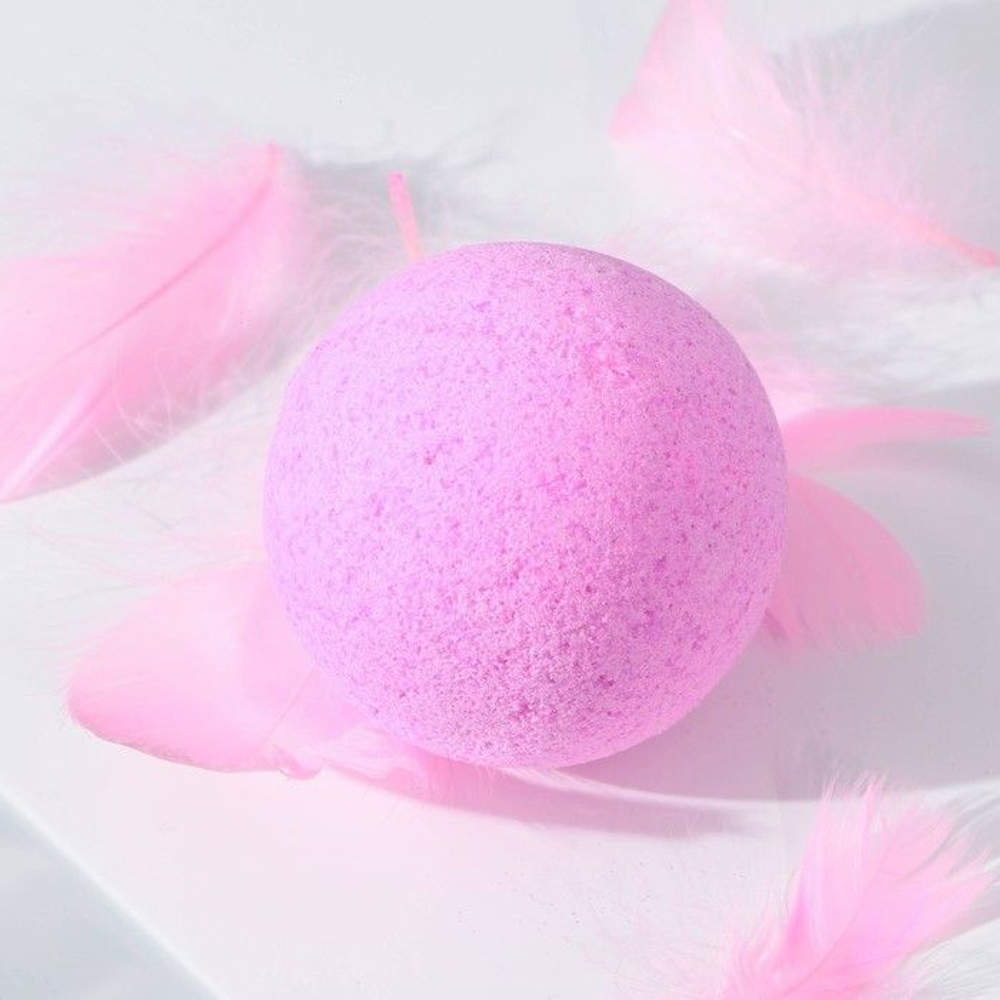 Бомбочка для ванны PINK LOVE с ягодным ароматом - 130 гр. (Цвет: не задано)