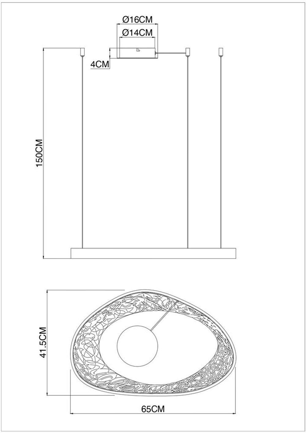 Подвесная люстра Arte Lamp