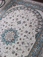 Ковер F639 - GREEN-BLUE - Прямоугольник - коллекция HALIF размер 80*150 см