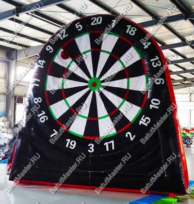 Надувной герметичный дартс «Стандарт» диаметр 4 м, размер 4×1,5×4 м
